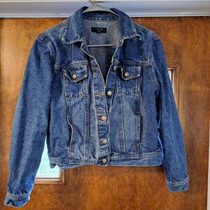 Izod Womans PL Jean Jacket